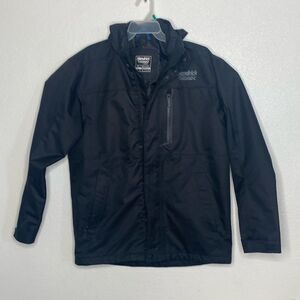 HENDRICK Collection Men’s Fully Lined Black Hooded Jacket Size M
